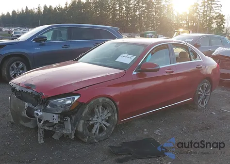 2016 Mercedes-Benz C 300 from USA, damaged, VIN 55SWF4JBXGU167542